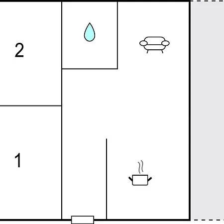 Lägenhet Stunning In Okrug Gornji *